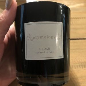 NWT Etymology Candle